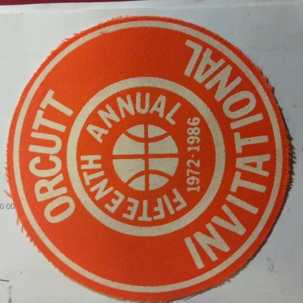 Orcutt Invitational Basketball Patch, Fifteenth Annual 1972-1986